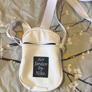 Nike Air Jordan White Belt Bag